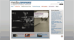 Desktop Screenshot of mediacommons.futureofthebook.org